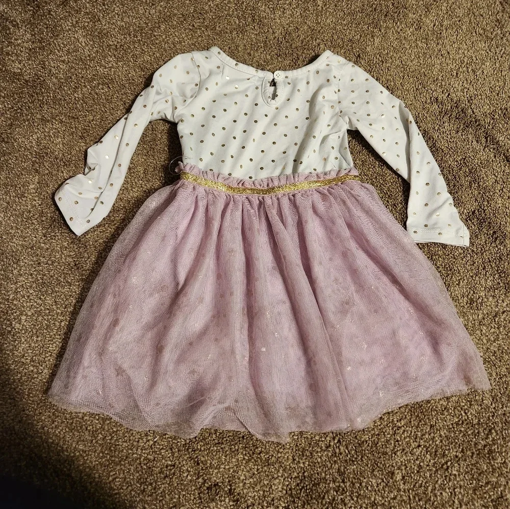 ๐ 3/$15 Young Hearts 18 Months Long Sleeve Dress - Picture 4 of 5